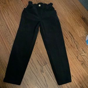 Zara girls cropped pants